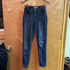 Levi’s 721 High Rise Skinny Jeans